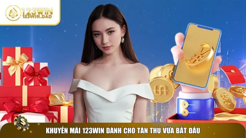 1 khuyen mai 123win Khuyến mãi 123win dành tặng newbie